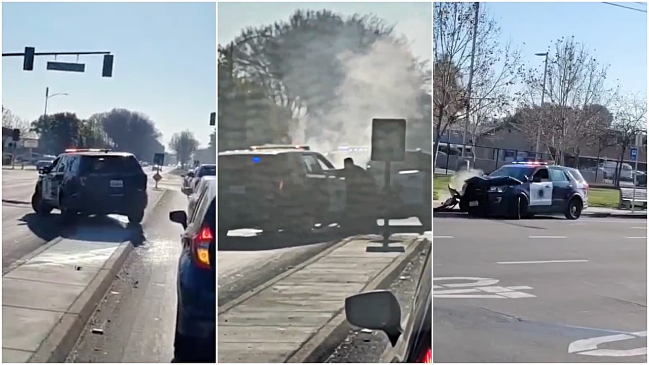 “Le van a disparar. Va a hacer que lo maten”: sospechoso le roba la patrulla al policía que lo perseguía a pie