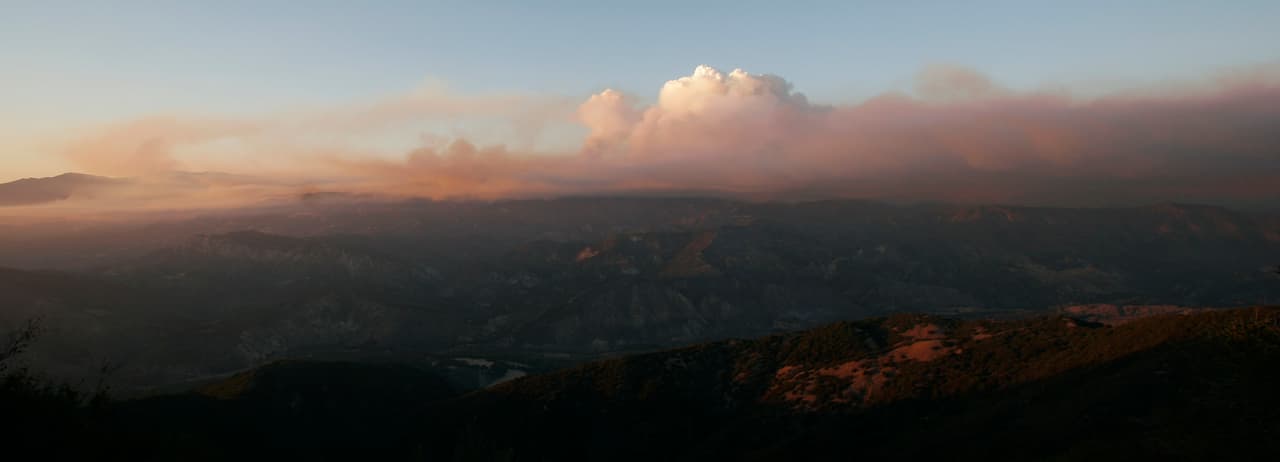 <b>Zaca</b>, julio de 2007
<br>240,207 acres
<br>Condado Santa Barbara
<br>Investigadores determinaron que comenzó por una persona.