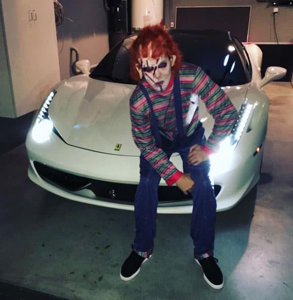 Para Halloween... ¡se nos disfrazó de Chucky!