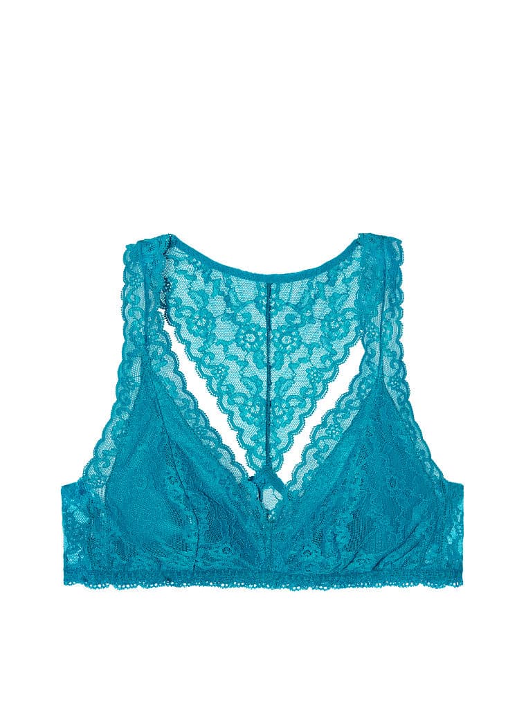 Nada más sugestivo y vanguardista que debajo de una simple t-shirt se insinúe un lindo
<i> bralette</i> de encaje de color y corte en la espalda. (
<a href="http://victoriassecret.com/" target="_blank">victoriassecret.com</a>)