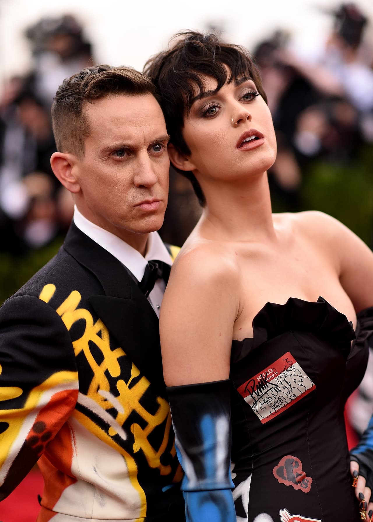 Jeremy fue el encargado de vestir a Katy para la pasada MET Gala.