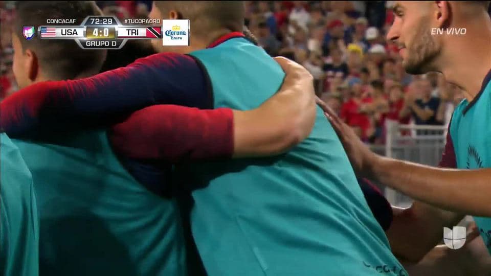 ¡GOOOL! Christian Pulisic anota para USA