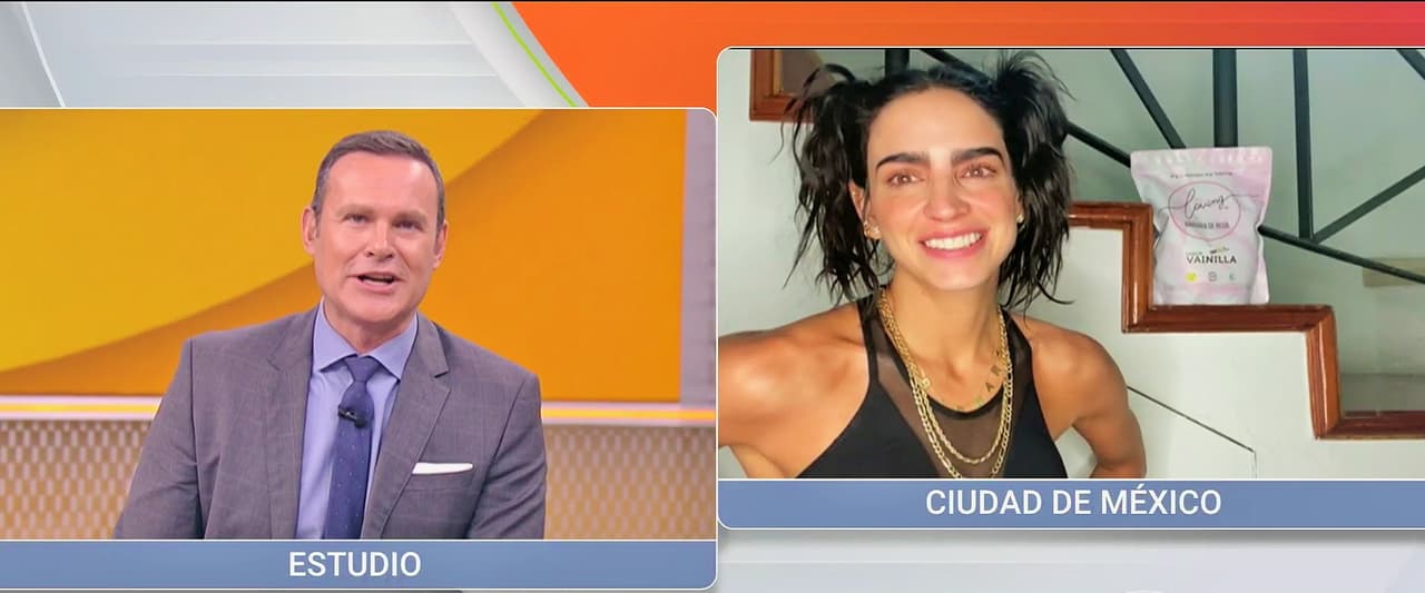 Alan Tacher entrevistó a la actriz y motivadora mexicana y en la transmisión en vivo le preguntó cuál fue su reacción al enterarse de la viralidad que alcanzó su contenido en redes sociales.