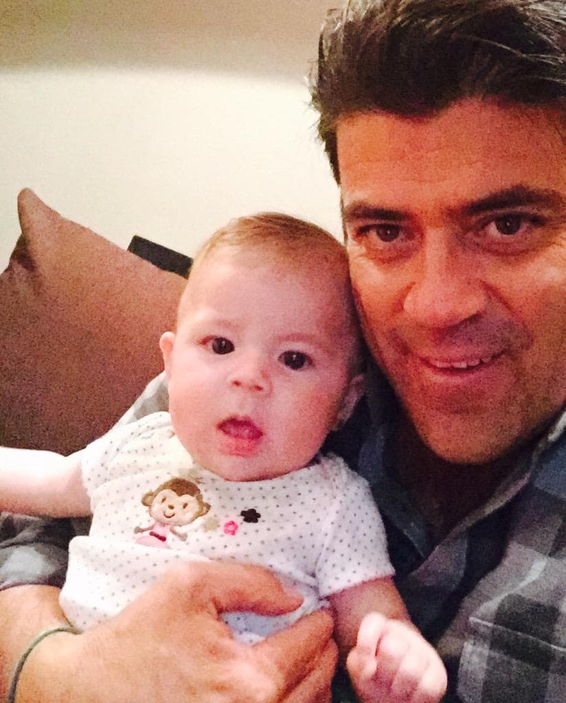 Roberta es la bebita de Jorge. ¡Toda una lindura!