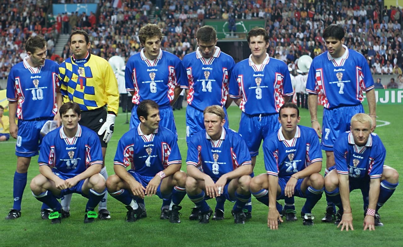 Croacia debutó tras la desintegración de Yugoslavia y en su nómina tenía a jugadores de la talla de Davor Suker, Robert Prosinecki y Boban, entre los más destacados.