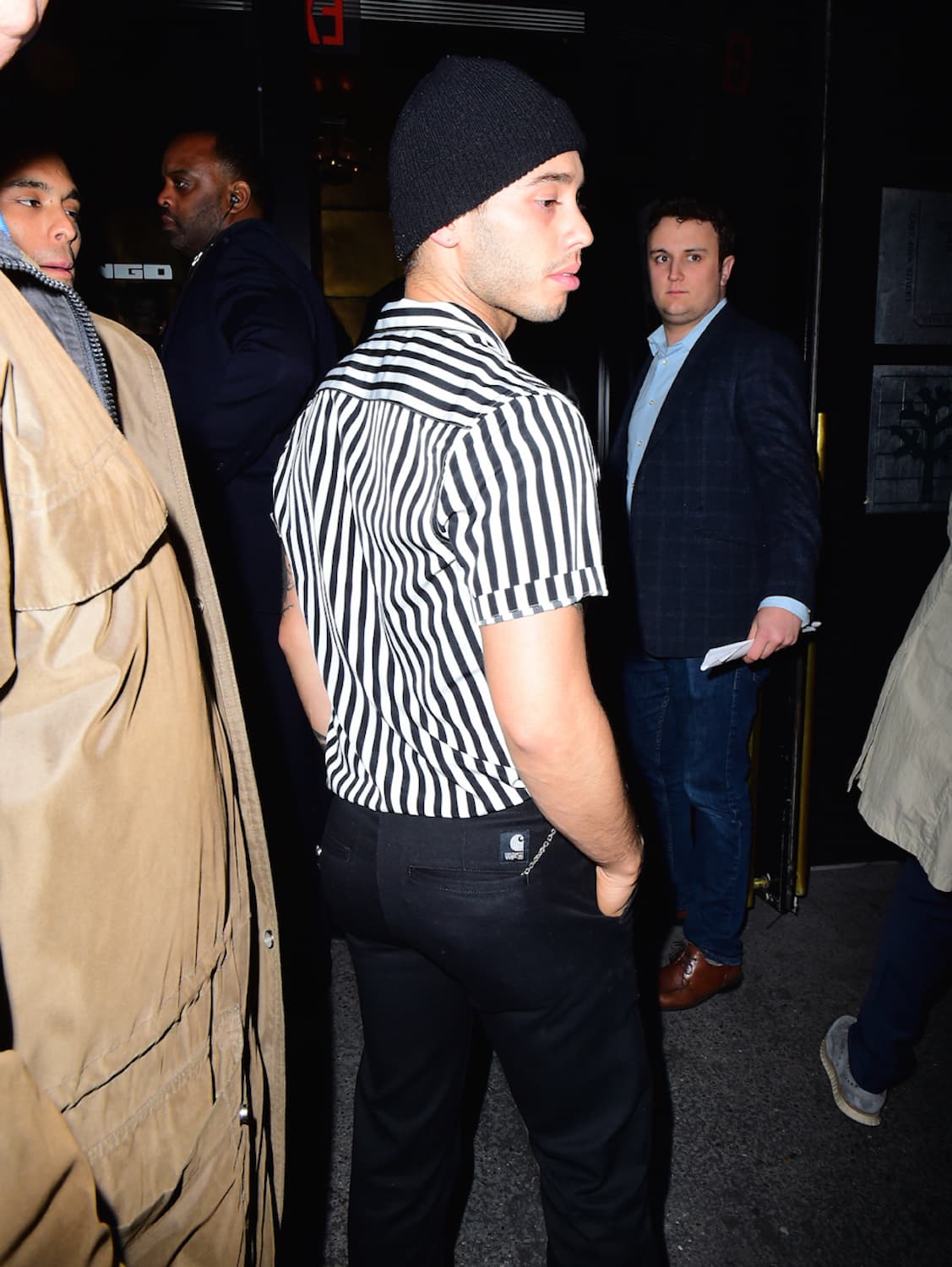 Ricky fue perseguido por el paparazzi.