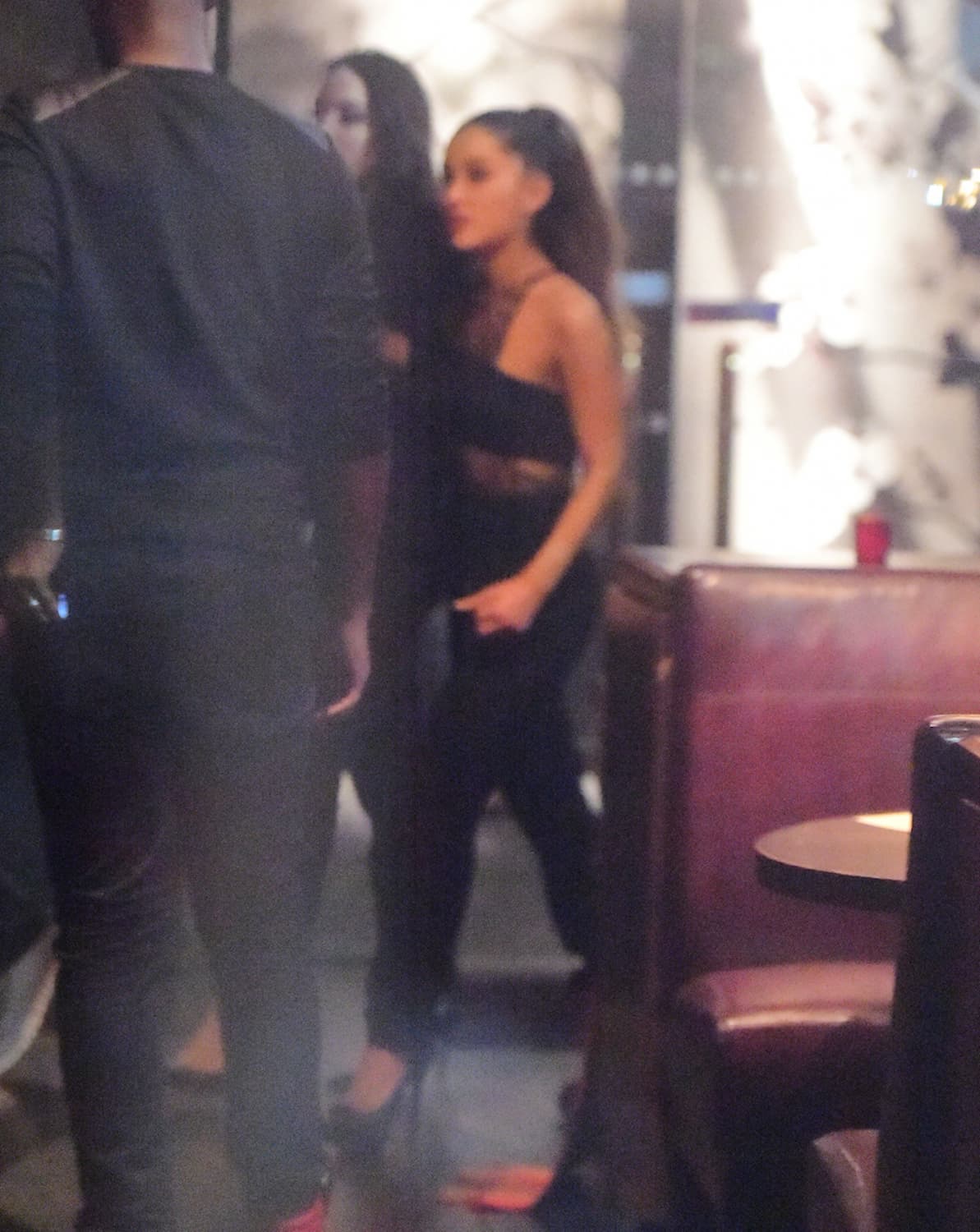 La noche fue genial para 'Ari', quien no desaprovechó ningún momento.