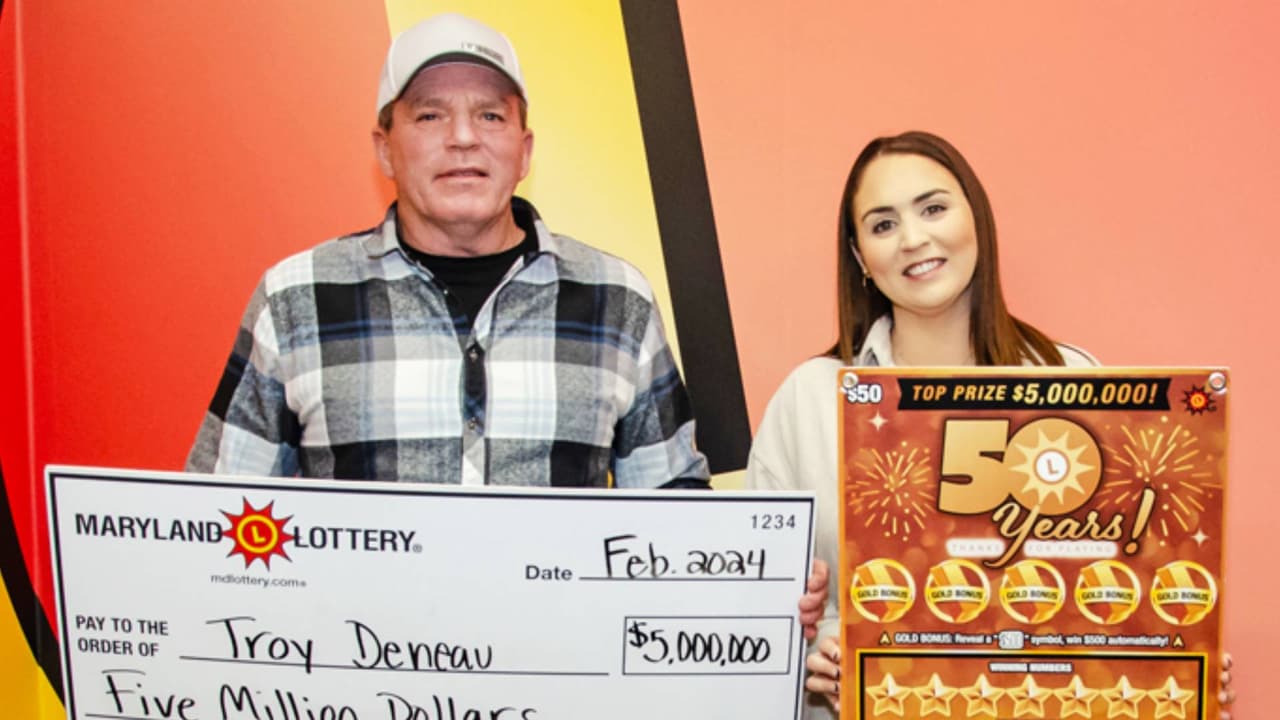 Hombre de Maryland gana $5 millones en lotería: otro demanda porque, afirma, le hicieron creer que había ganado