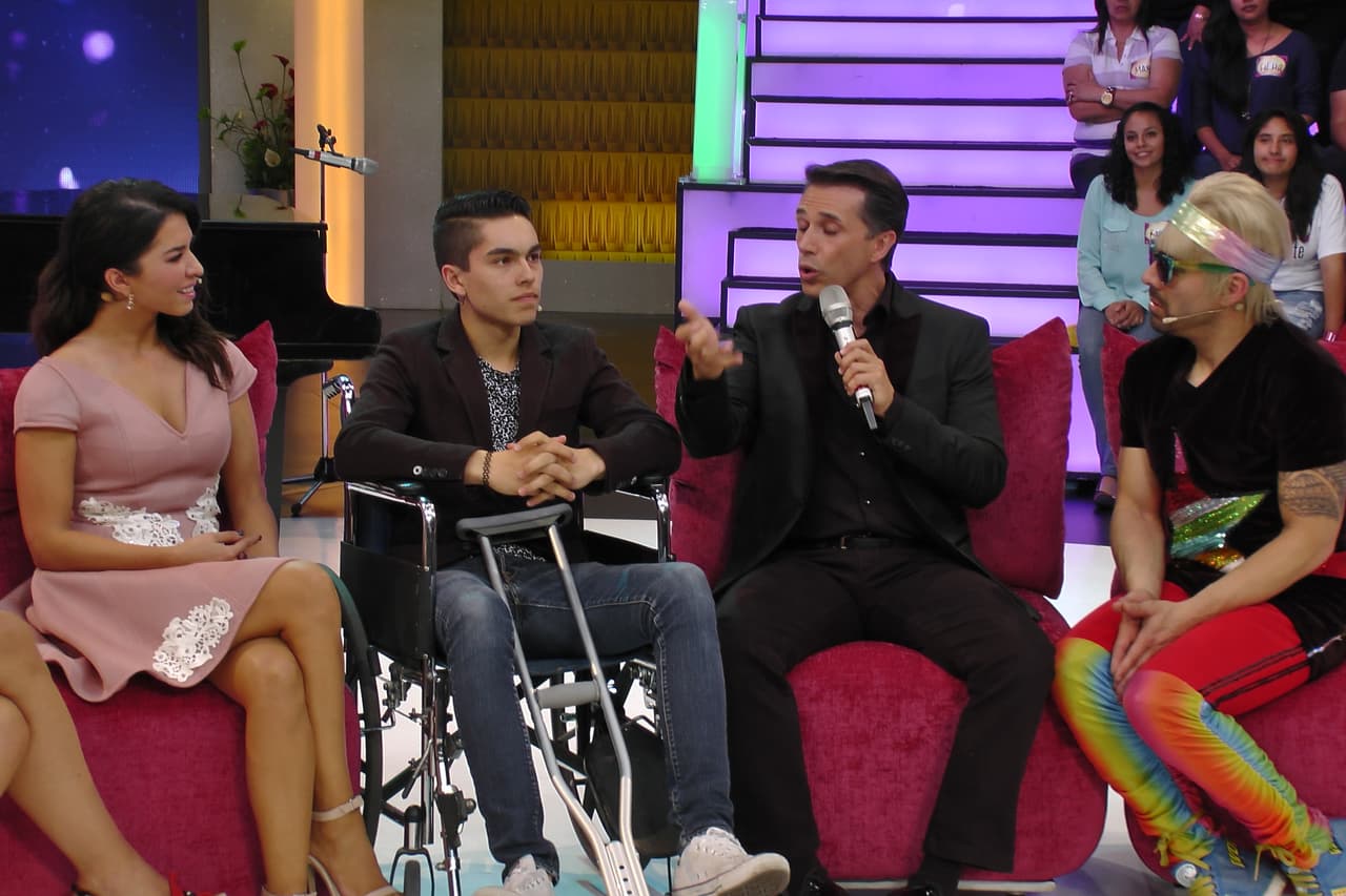 Sergio Mayer estuvo muy preocupado.