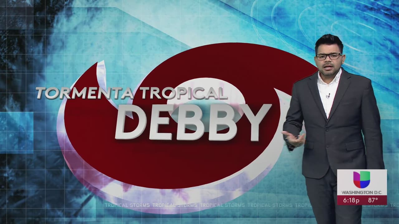 Debby: te decimos cuáles serán los efectos del fenómeno en el DMV y qué días se sentirán