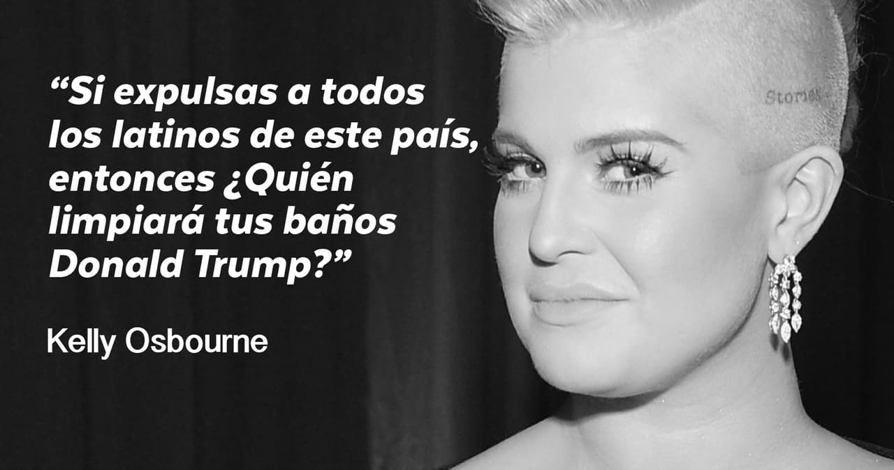 Al parecer, la hija de Ozzy Osbourne quiso hacer un comentario en defensa de los hispanos, pero le salió muy mal.