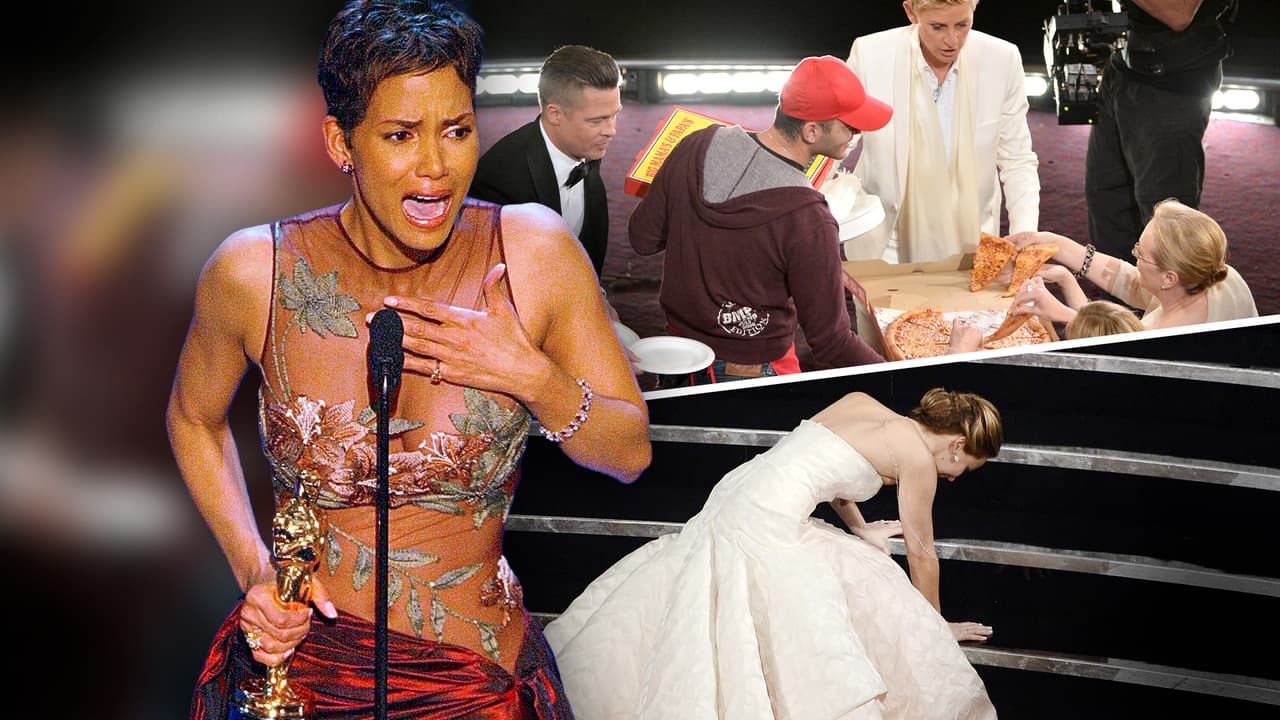 Momentos de los Premios Oscar que pasaron a la historia: caídas, bromas y mucho más