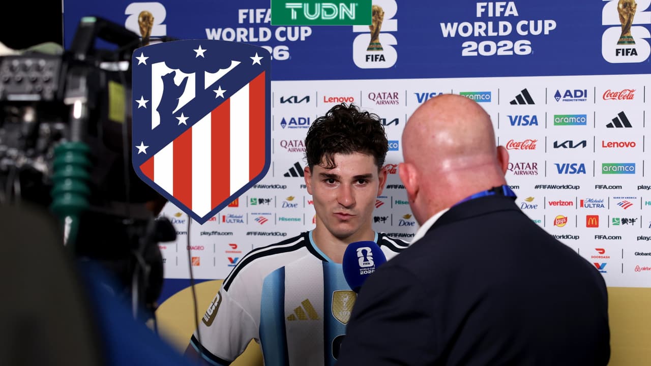 Julián Álvarez expresó su deseo de salir del Atlético de Madrid
