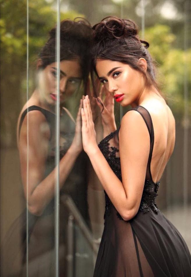 Ella es Elia Ezrré y fue concursante del certamen 'Nuestra Belleza'.