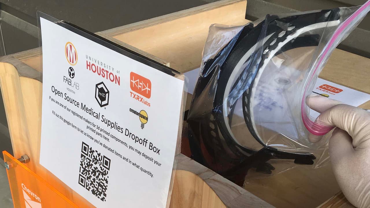 El Laboratorio Fab Mobile coordinado por Baker Ripley de Houston, es financiado por la empresa petrolera estadounidense.