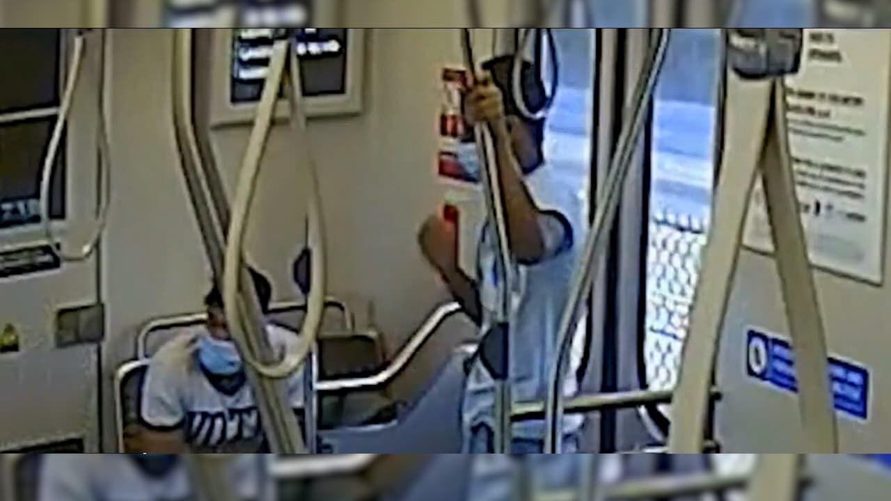 Así fue como el hombre robado y apuñalado en el metro de Los Ángeles salvó su vida
