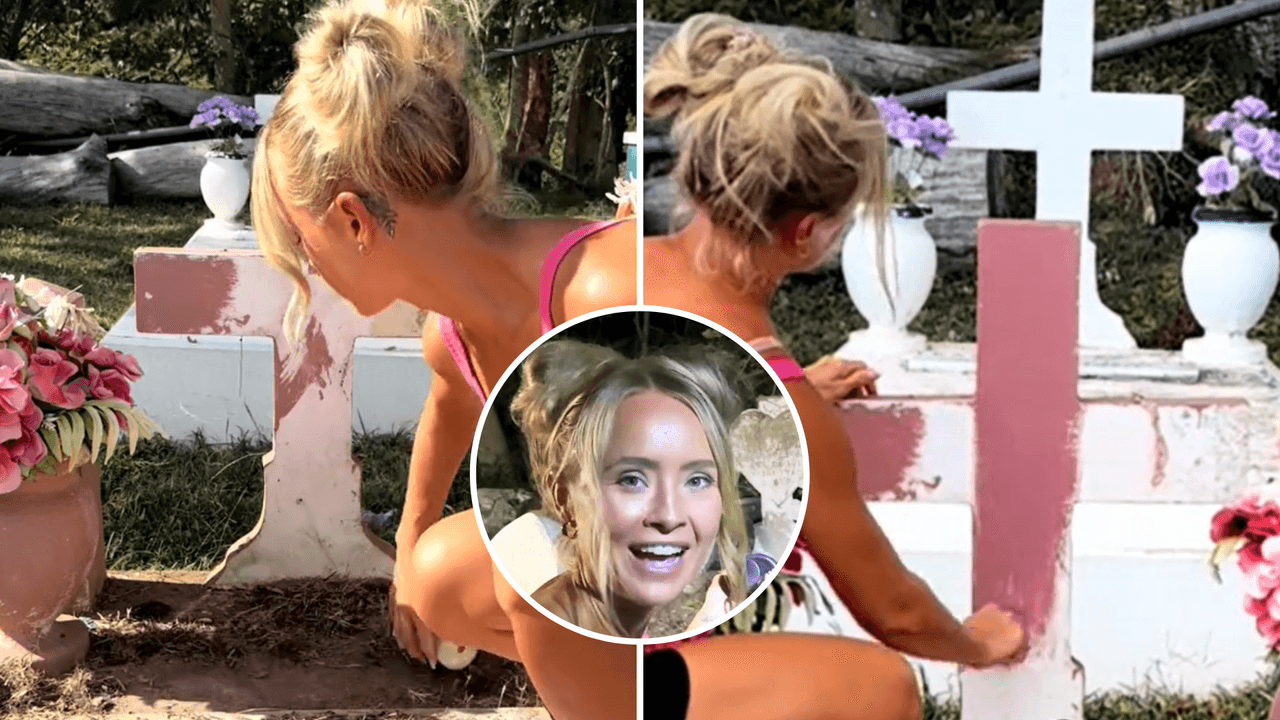 Mujer se dedica a limpiar tumbas abandonadas de extraños: sus videos aterran a TikTok