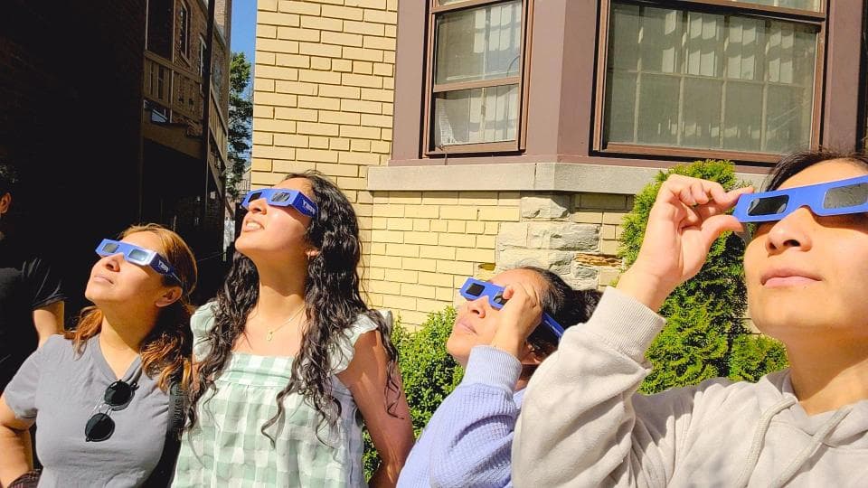 Desde Belmont Cragin disfrutaron con los lentes apropiados