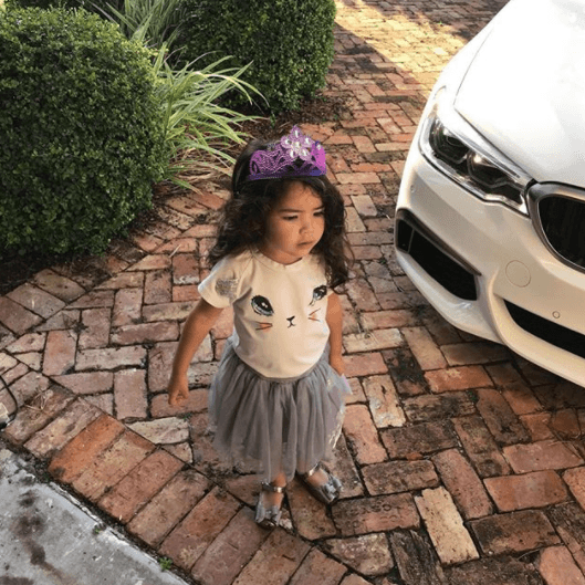 A mediados del mes de diciembre, Ana compartió esta foto donde podemos ver lo mucho que ha crecido Giulietta.