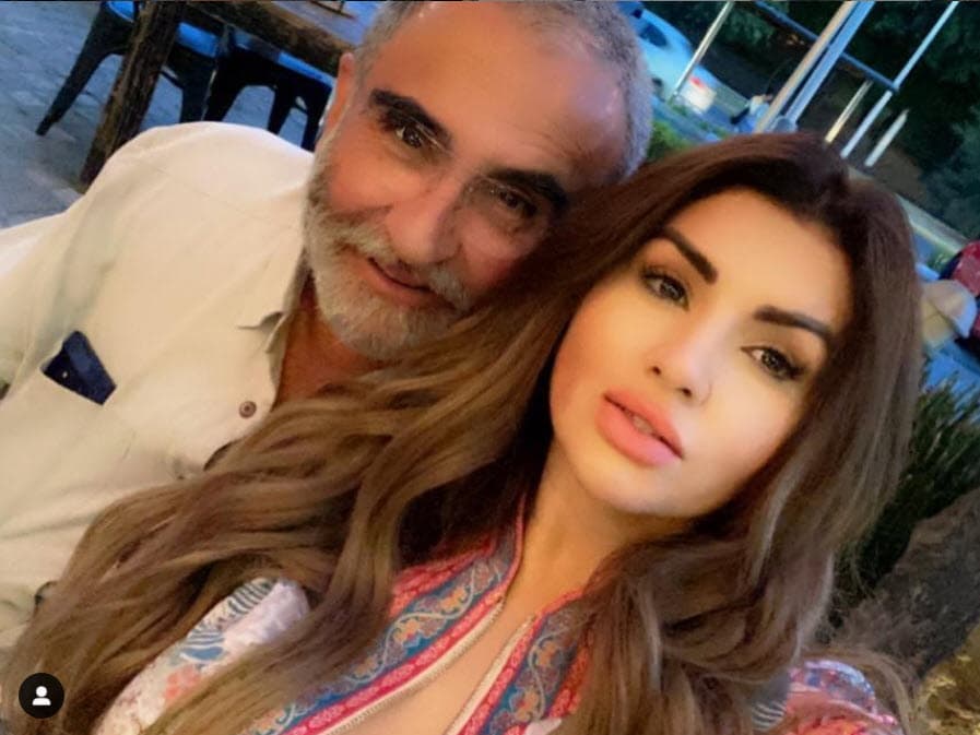 Vicente Fernández Jr. y Mariana González