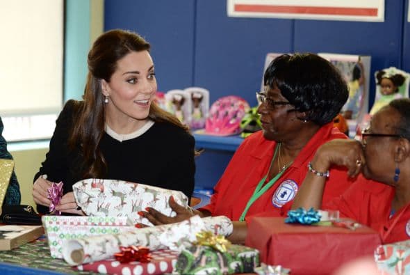 ¡Y Kate puso manos a la obra!