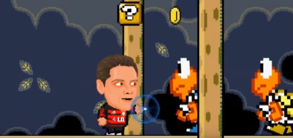'Chicharito' Hernández, la estrella de Mario Bros