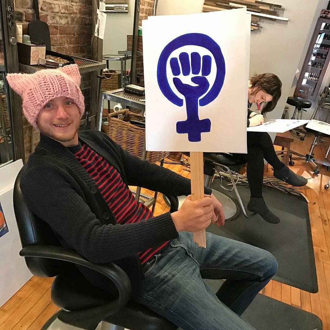 We're loving it! // "¡Nos encanta!"
<br>
<a href="https://www.instagram.com/Regrann/">@Regrann</a> from
<a href="https://www.instagram.com/womensmarchrockford/">@womensmarchrockford</a> -
<a href="https://www.instagram.com/explore/tags/mensupportingwomen/">#mensupportingwomen</a>
<a href="https://www.instagram.com/explore/tags/standtogether/">#standtogether</a>
<a href="https://www.instagram.com/explore/tags/unite/">#unite</a>! -
<a href="https://www.instagram.com/explore/tags/regrann/">#regrann</a>
<br>
<a href="https://www.instagram.com/p_ssyhatproject/">@p_ssyhatproject</a>
<a href="https://www.instagram.com/explore/tags/pussyhatsproject/">#pussyhatsproject</a>
<a href="https://www.instagram.com/explore/tags/pussyhats/">#pussyhats</a>
<a href="https://www.instagram.com/explore/tags/pussyhatproject/">#pussyhatproject</a>
<a href="https://www.instagram.com/explore/tags/pussyhat/">#pussyhat</a>