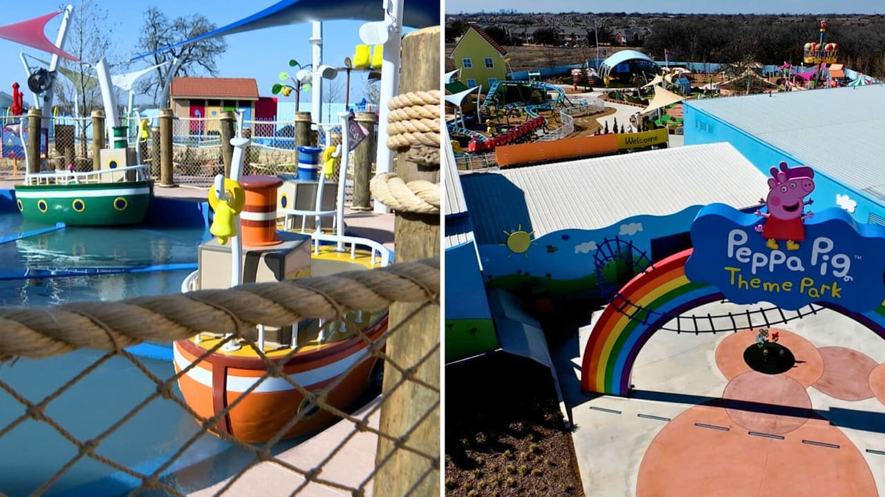 Peppa Pig llega a Texas: un parque temático diseñado para la magia de los más pequeños