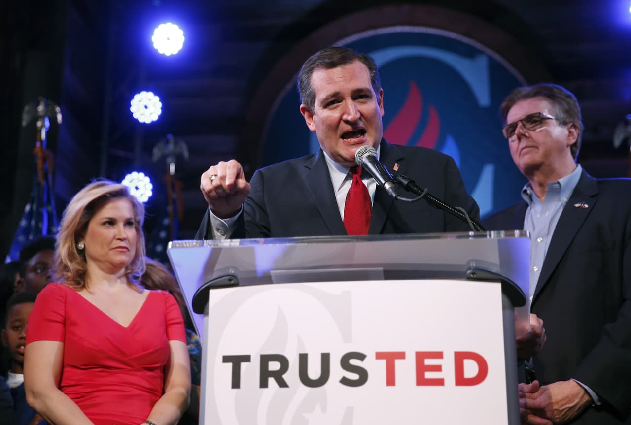 Texas le da oxígeno a la campaña de Ted Cruz