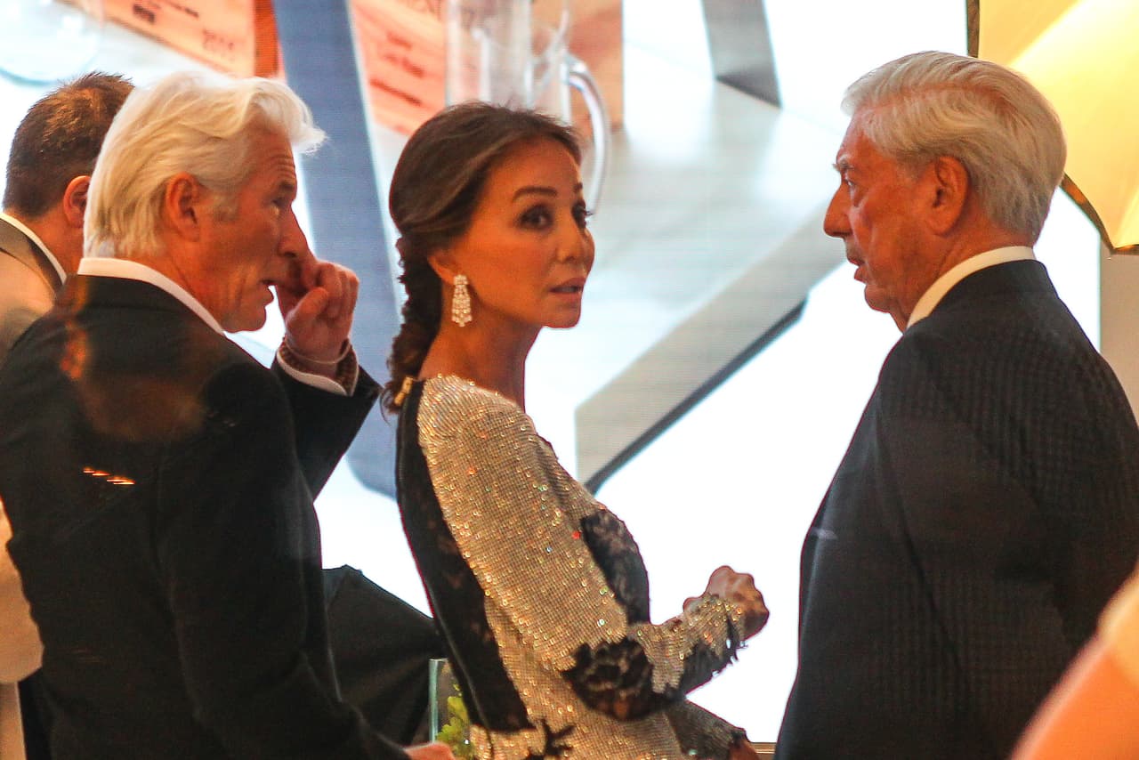 Pero la mirada de todos estaba sin duda centrada en ellos.