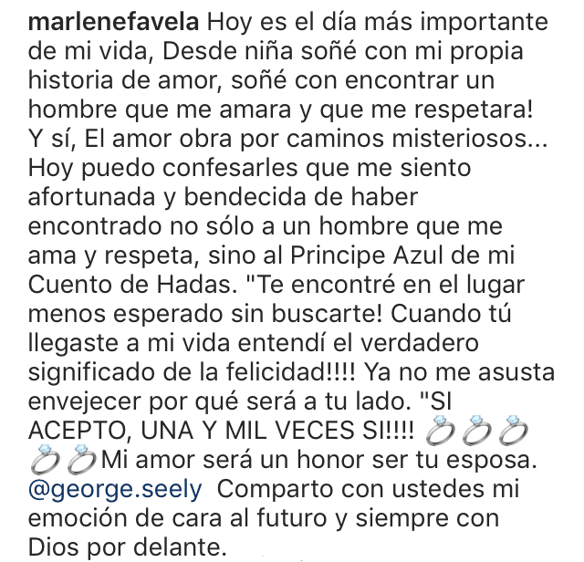 El empresario pidió su mano en Nueva York después de un año de haber iniciado su noviazgo.