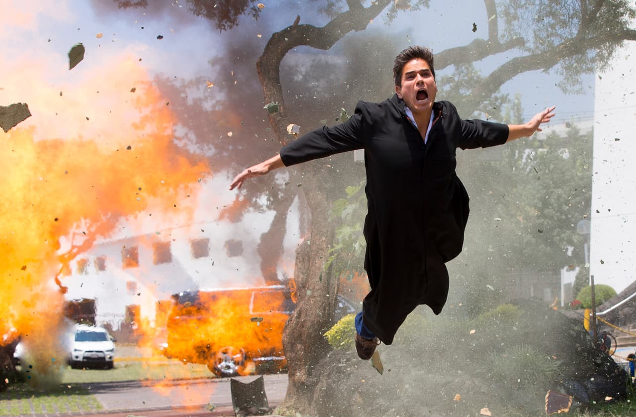 Sin duda la escena fue impactante, Daniel Arenas la hizo ver muy real.