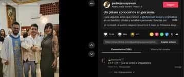 Sacerdote compartió fotografía con Nodal y Cazzu.