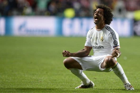 Marcelo sacó provcho del agotamiento rival para anotar el 3-1.