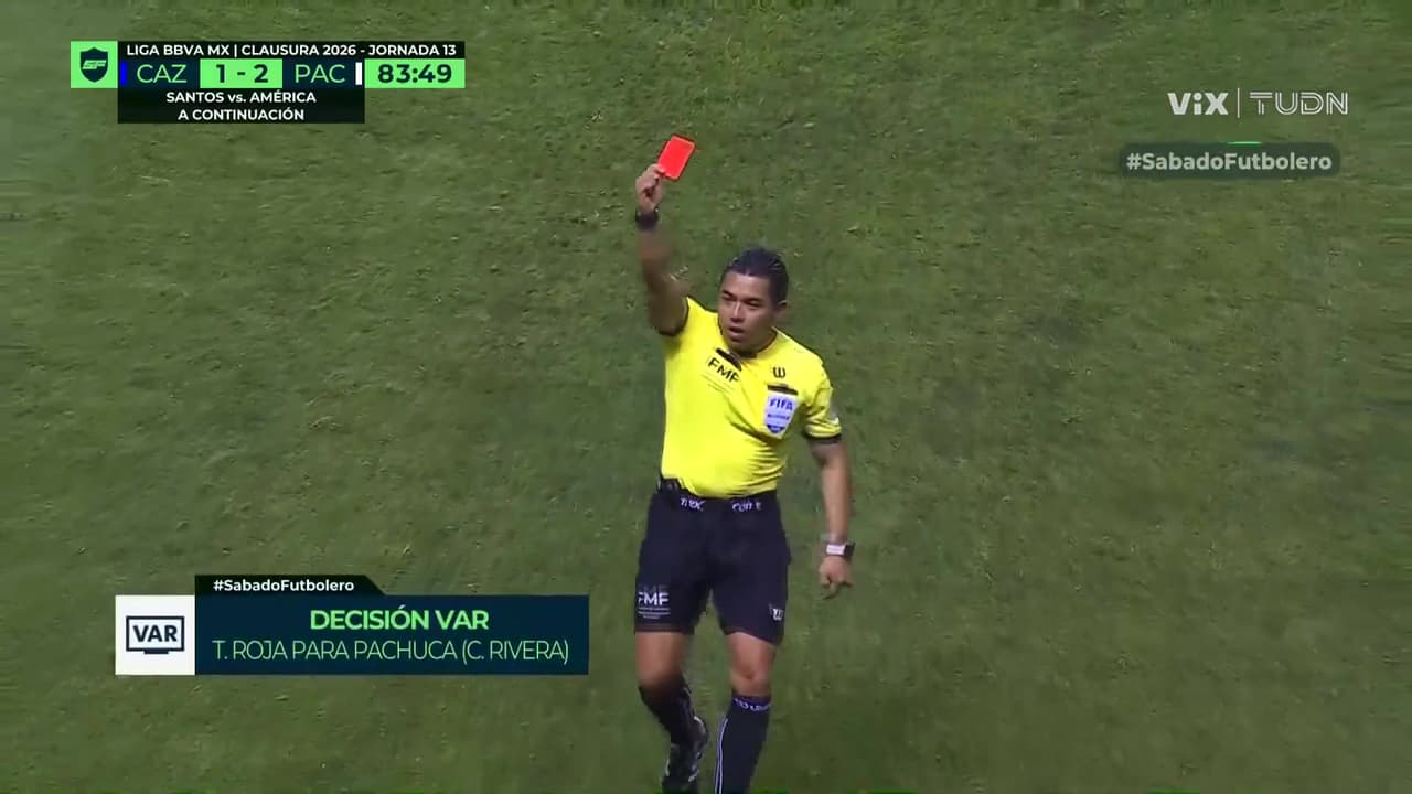 ¡Perdieron la cabeza! Dos expulsados del Pachuca tras brutal entrada sobre el Toro Fernández