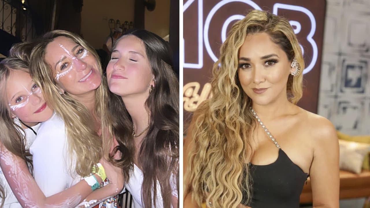 Geraldine Bazán comenzó los prefestejos de su cumpleaños con un retiro espiritual junto a Sherlyn