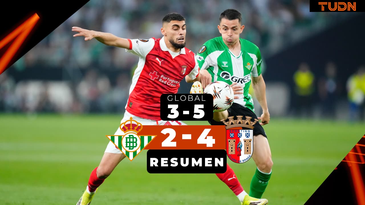 Resumen | ¡Fue todo para el Betis y Fidalgo! Braga remonta y está en semifinales