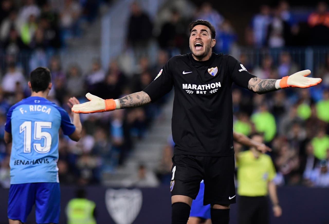 Málaga, como en toda la temporada, no encontró respuestas para reaccionar durante el partido.