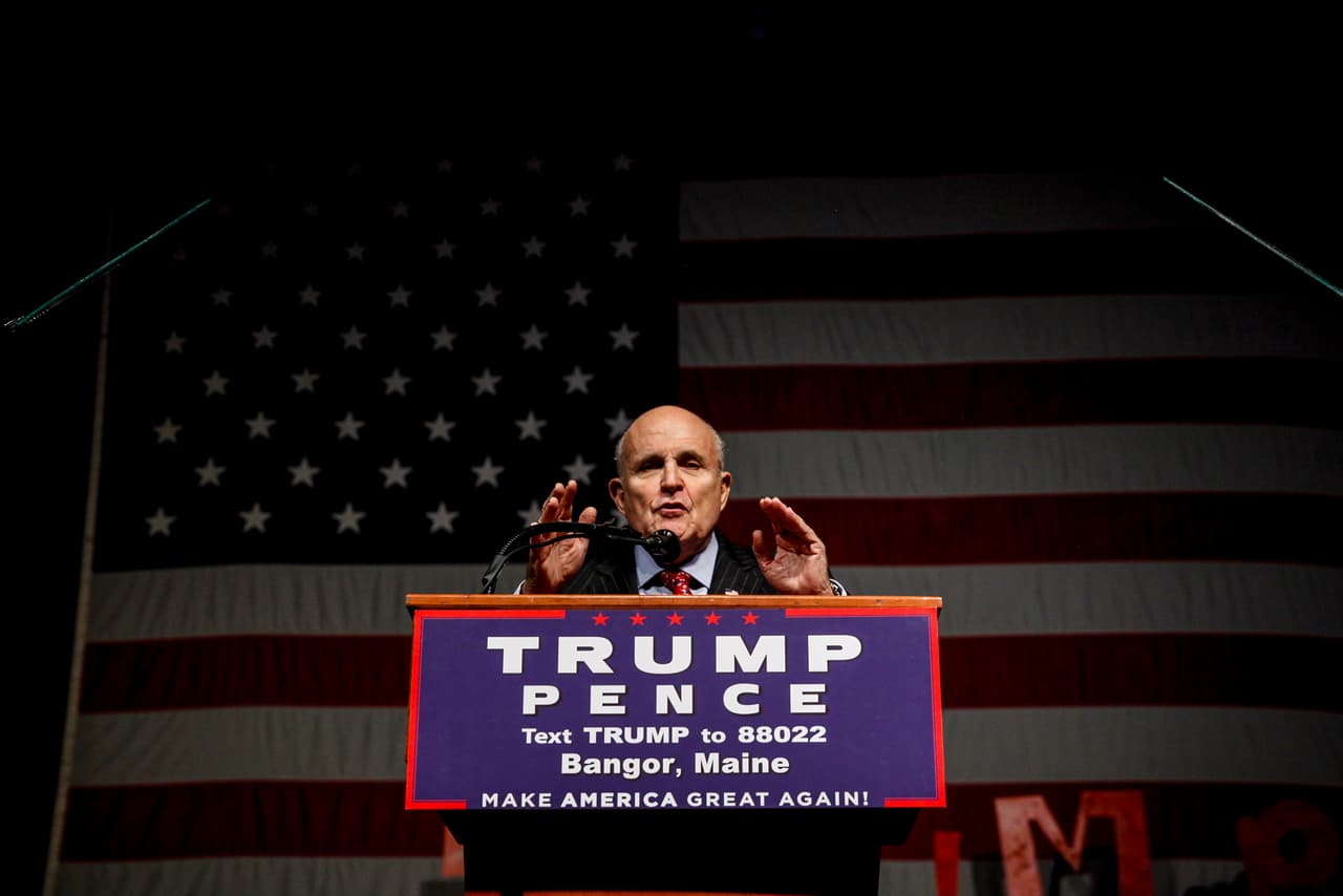 Giuliani dirigió los esfuerzos del expresidente para difundir afirmaciones falsas sobre las elecciones de 2020.