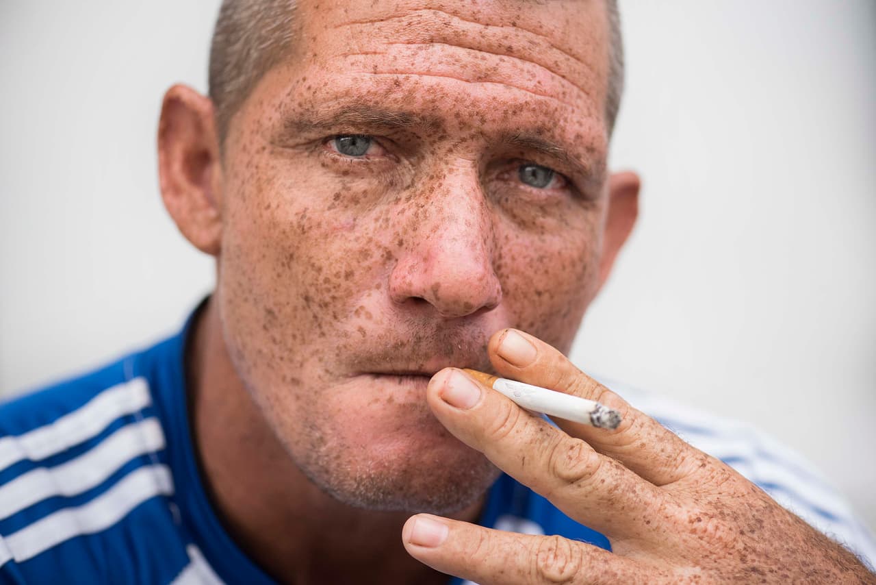 William Marlon Carralero, de 44 años, es uno de los migrantes cubanos que espera por la ayuda del gobierno de Panamá para poder continuar su viaje a Estados Unidos.