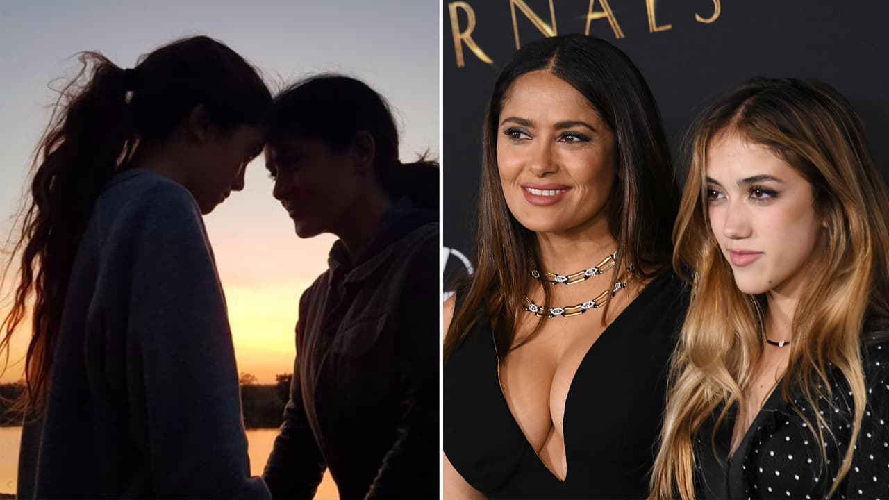 Durante muchos años, la hija de Salma Hayek se mantuvo alejada del ojo público, pero a sus 14 años, comenzó a hacer apariciones públicas junto a su mamá.