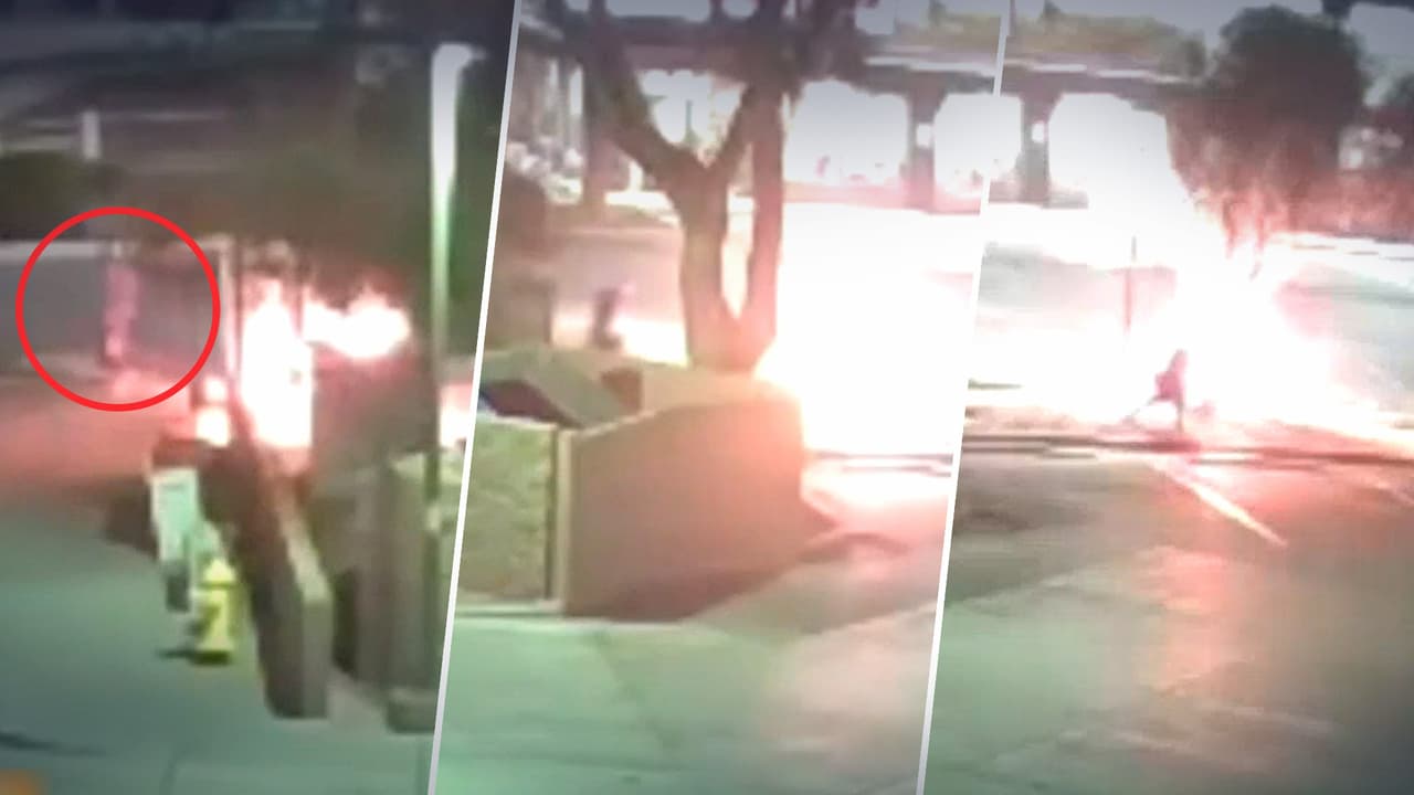 Prenden fuego a un hombre afuera de tienda de conveniencia en Arizona
