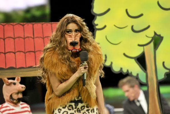 Y como la villana de 'Los Tres Cerditos y el Lobo Feroz'.