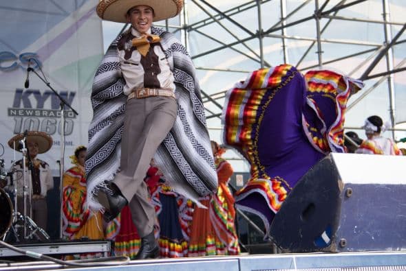 La comunidad mexicana se reunio en el historico Penn's Landing para celebrar el dia de la independencia mexicana. Estas son algunas imagenes.