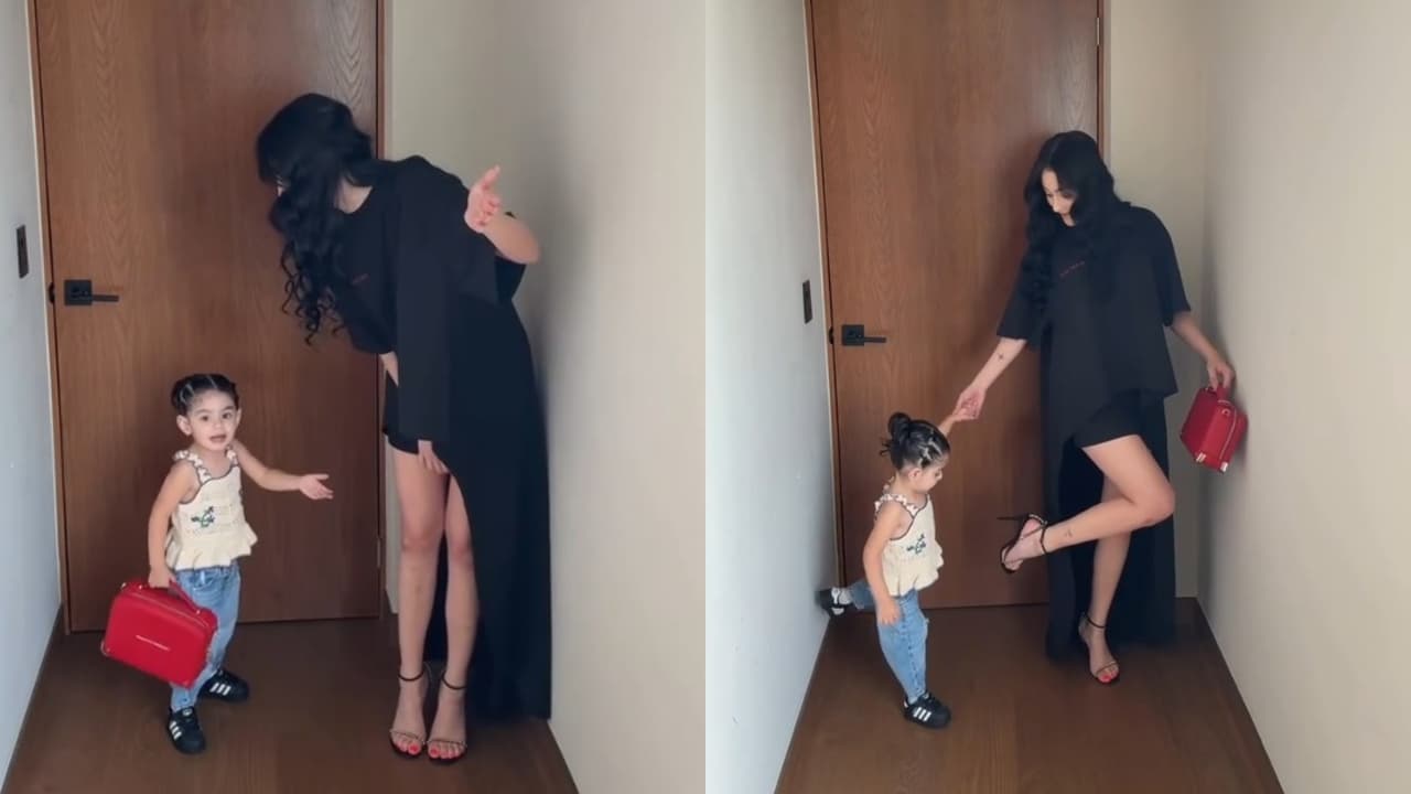 ¡Ternura total! Hija de José Eduardo Derbez modela junto a su mamá