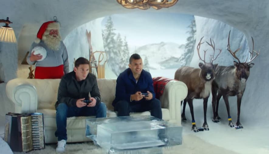 Messi y Agüero vencen en FIFA 16 a los renos de Santa Claus