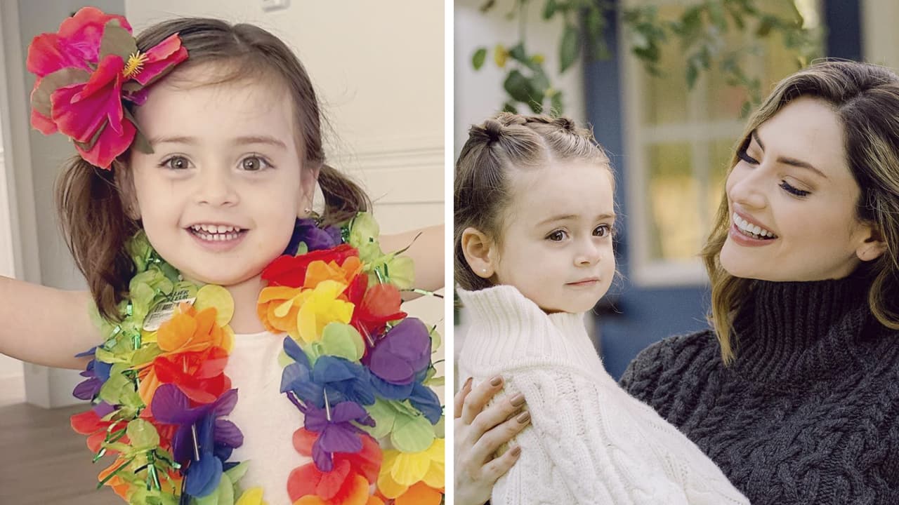 Baby Megan recibe con gritos a su abuela y su comportamiento hace llorar a sus fans