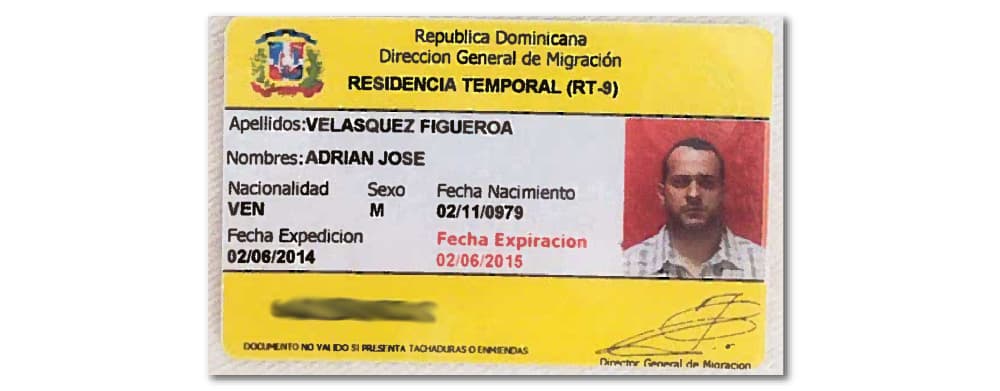 La pareja viajó constantemente a Dominicana hasta que obtuvieron residencia