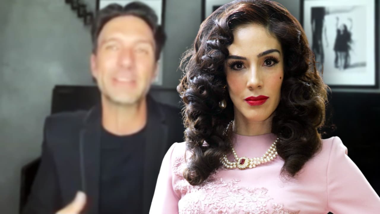 Esposo de Sandra Echeverría cuenta cómo se preparó para "el papel de su vida" en 'María Félix'