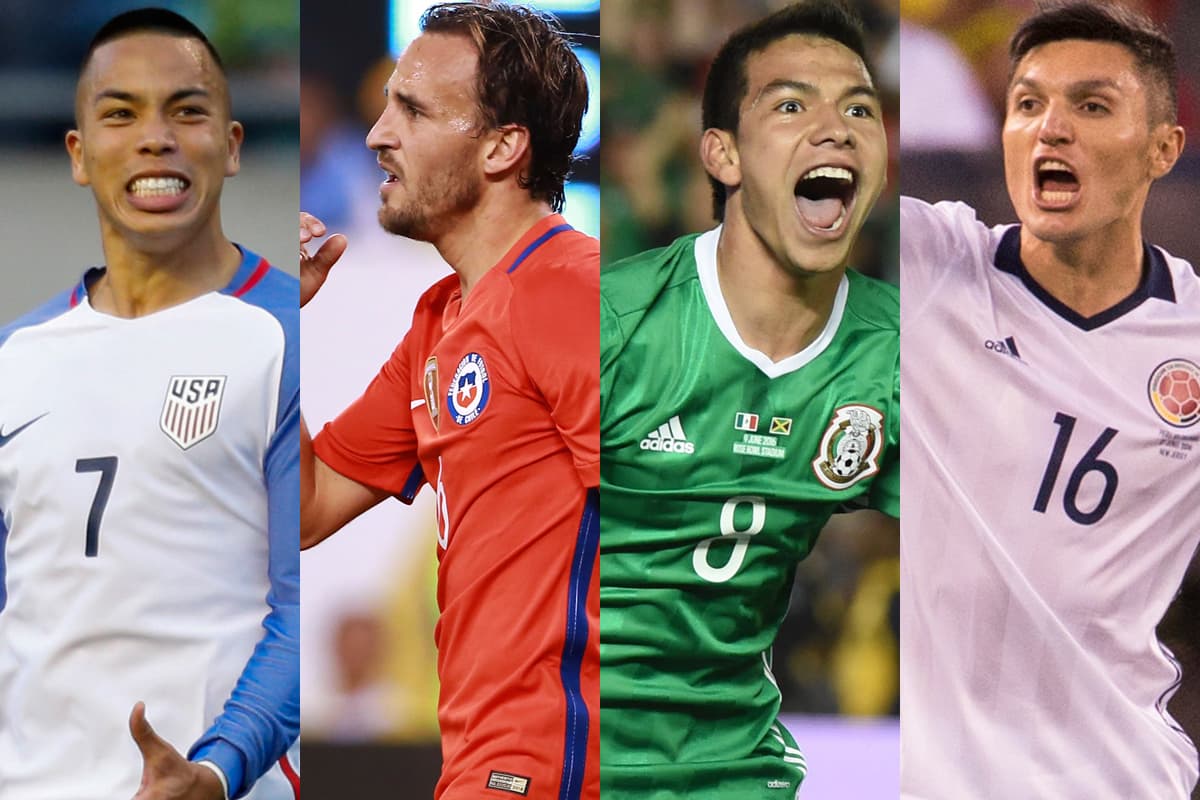 La Copa América Centenario disputada a lo largo de Estados Unidos no sólo nos dejó un nuevo título para la selección de Chile; también fuimos testigos de las actuaciones de futbolistas que, pese a no llegar al torneo con la etiqueta de figuras, se ganaron el reconocimiento de propios y extraños. Aquí tenemos a 5 jugadores que se erigieron como revelaciones.